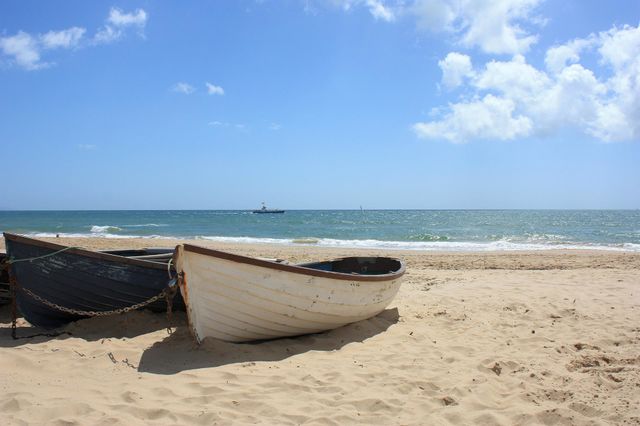 Sunny day on the beach 