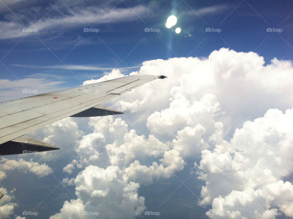 clouds inflight by kethonne