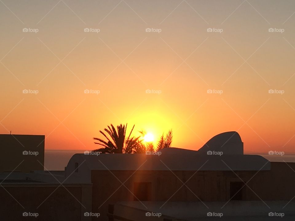 Sunset Santorini 