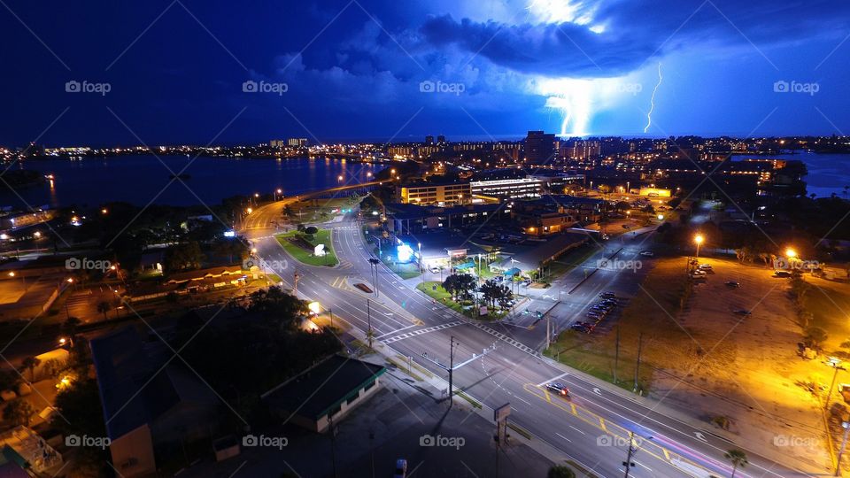 Lightning Strike. taken from my drone