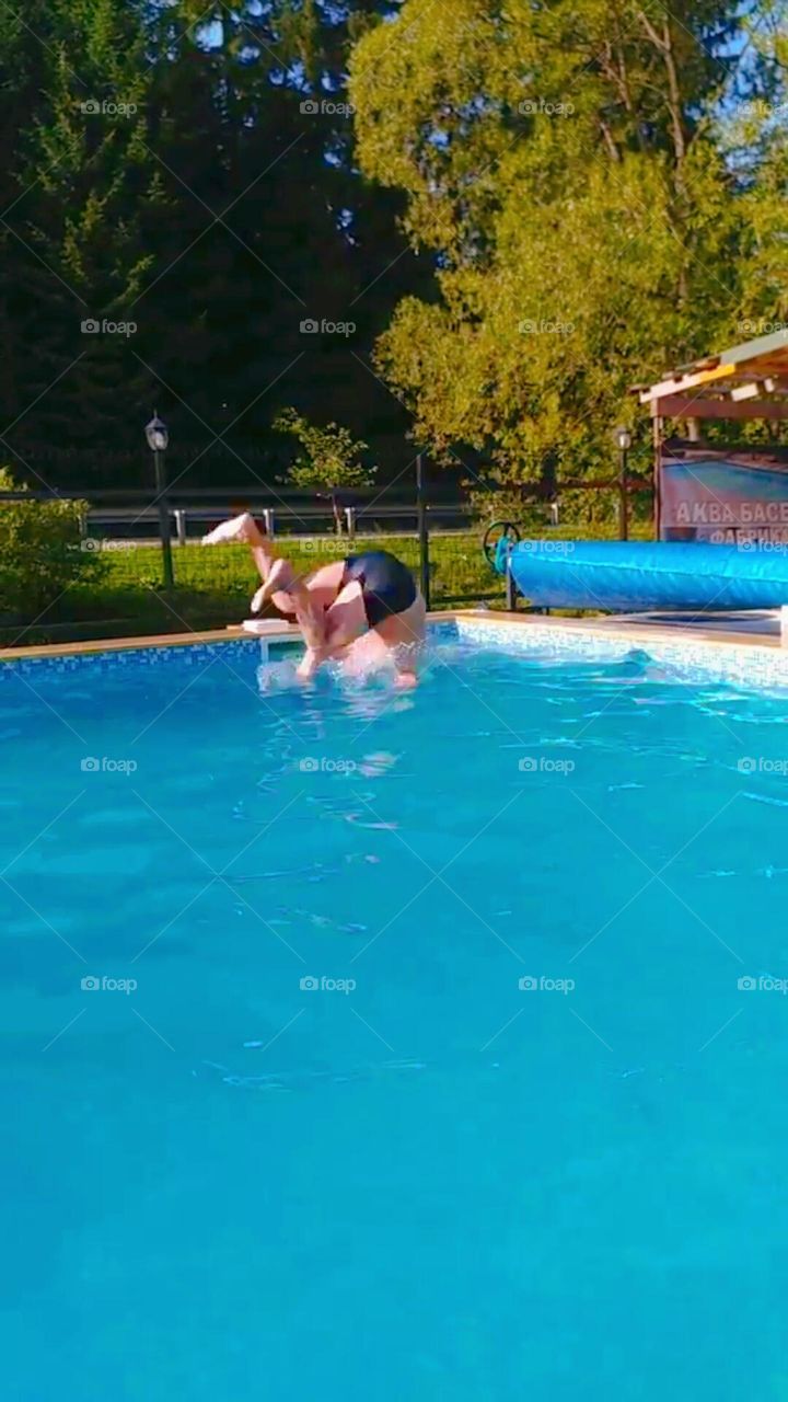fun in the pool