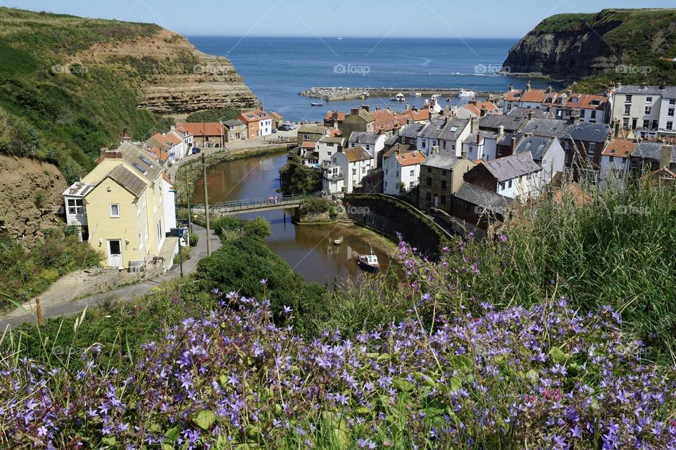 Staithes July 2024 … A little fishing village that has hardly changed over the years except now many of these homes are Airbnb’s 