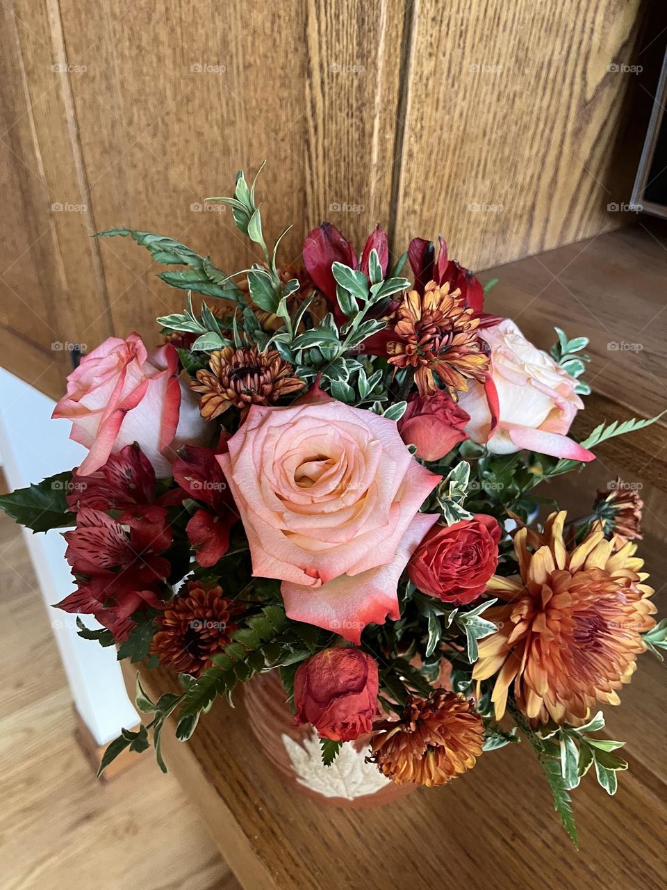 Beautiful fall get well bouquet