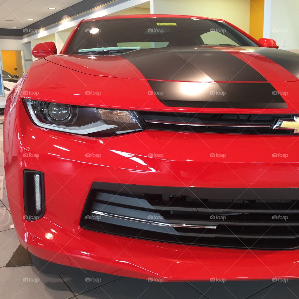 Red camaro