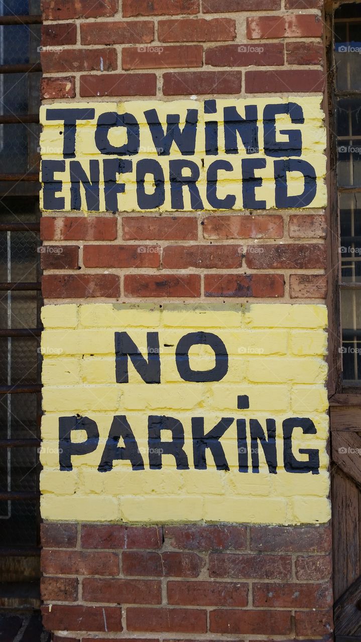 No Parking Here