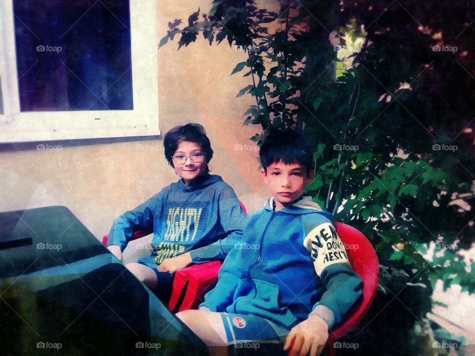 People, Adult, Wear, Man, Two