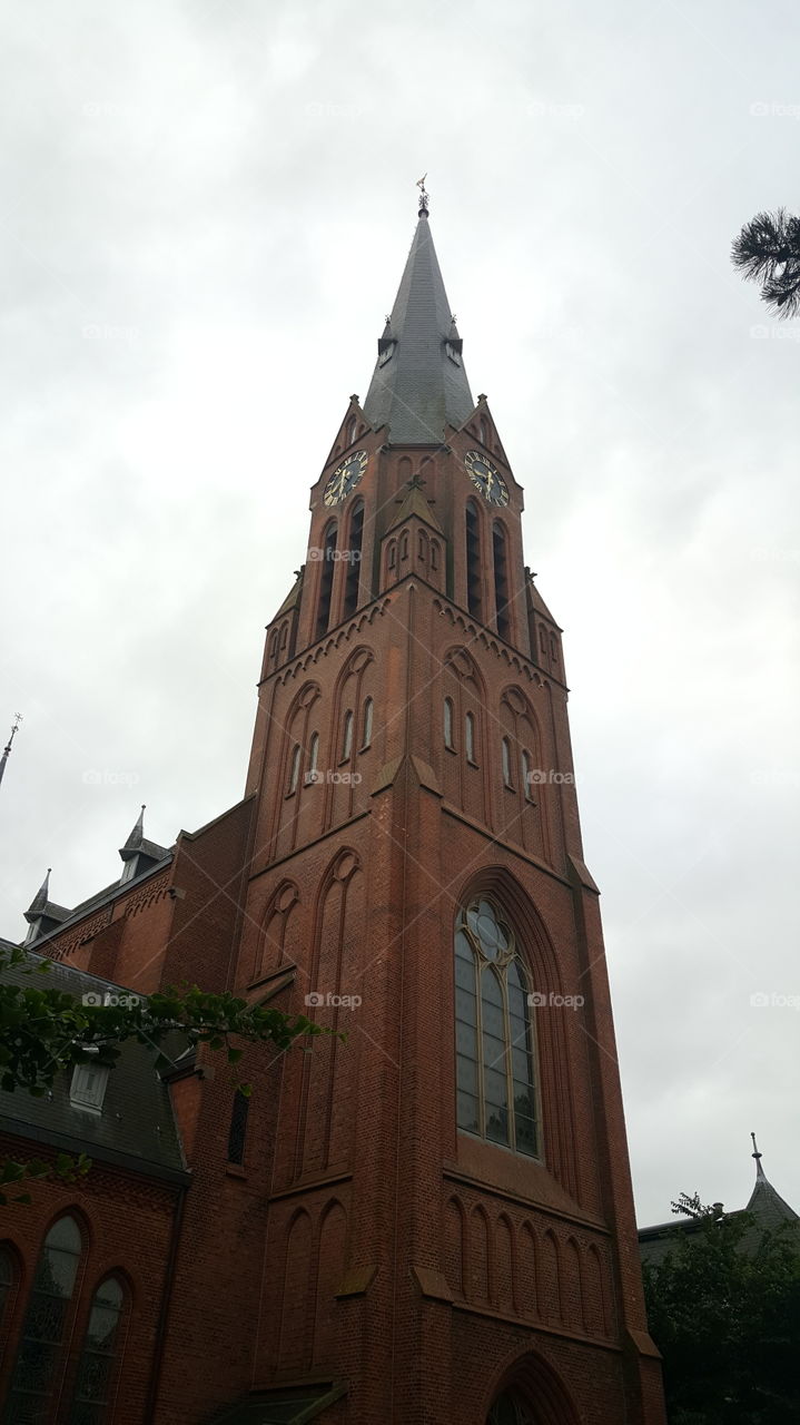 church from side