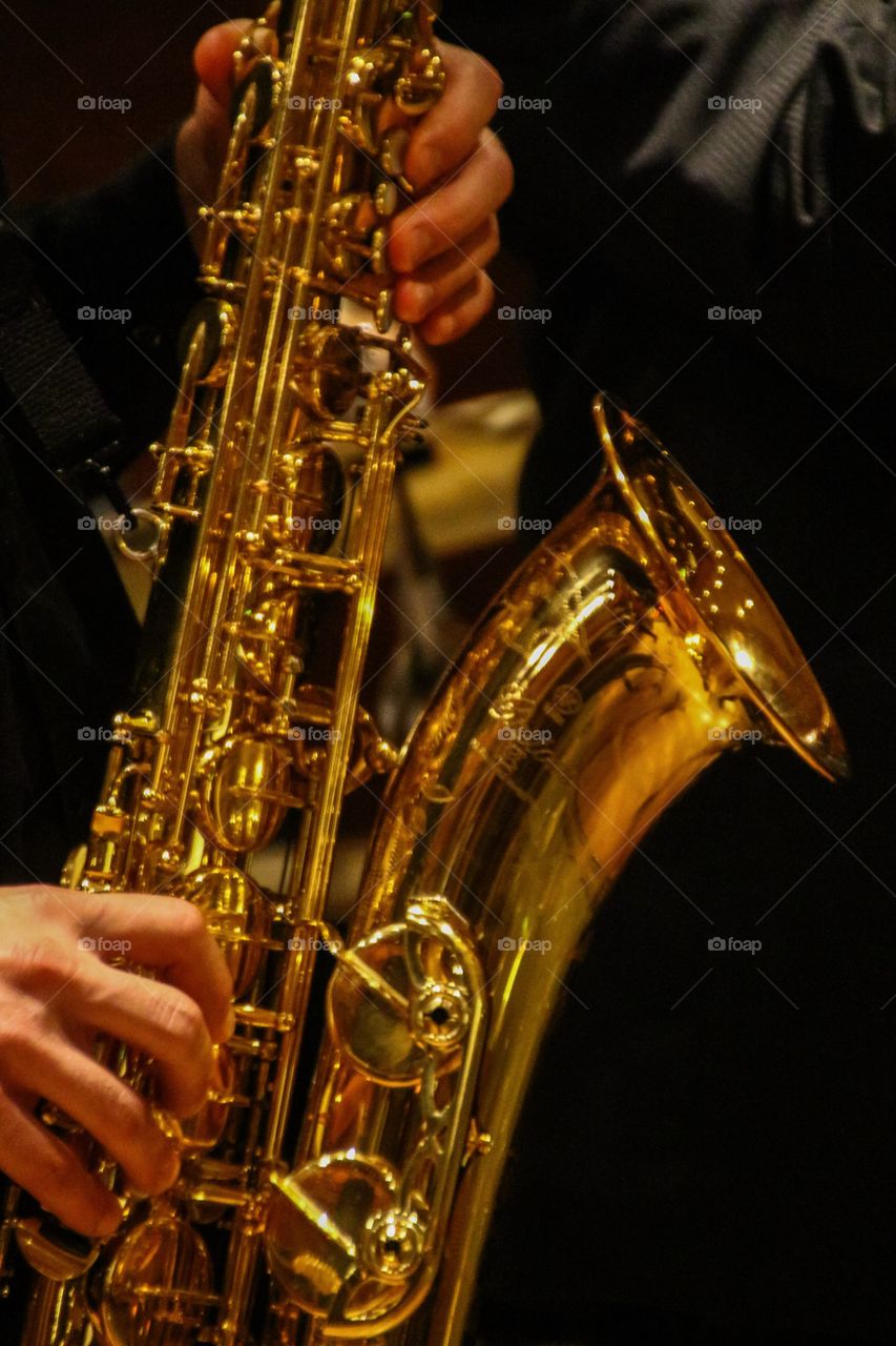Saxophone. Saxophone
