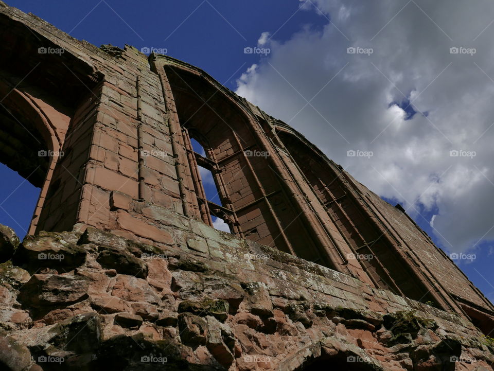 Castle. Ruins