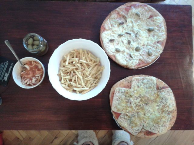 My delicious vegetarian happy meal.