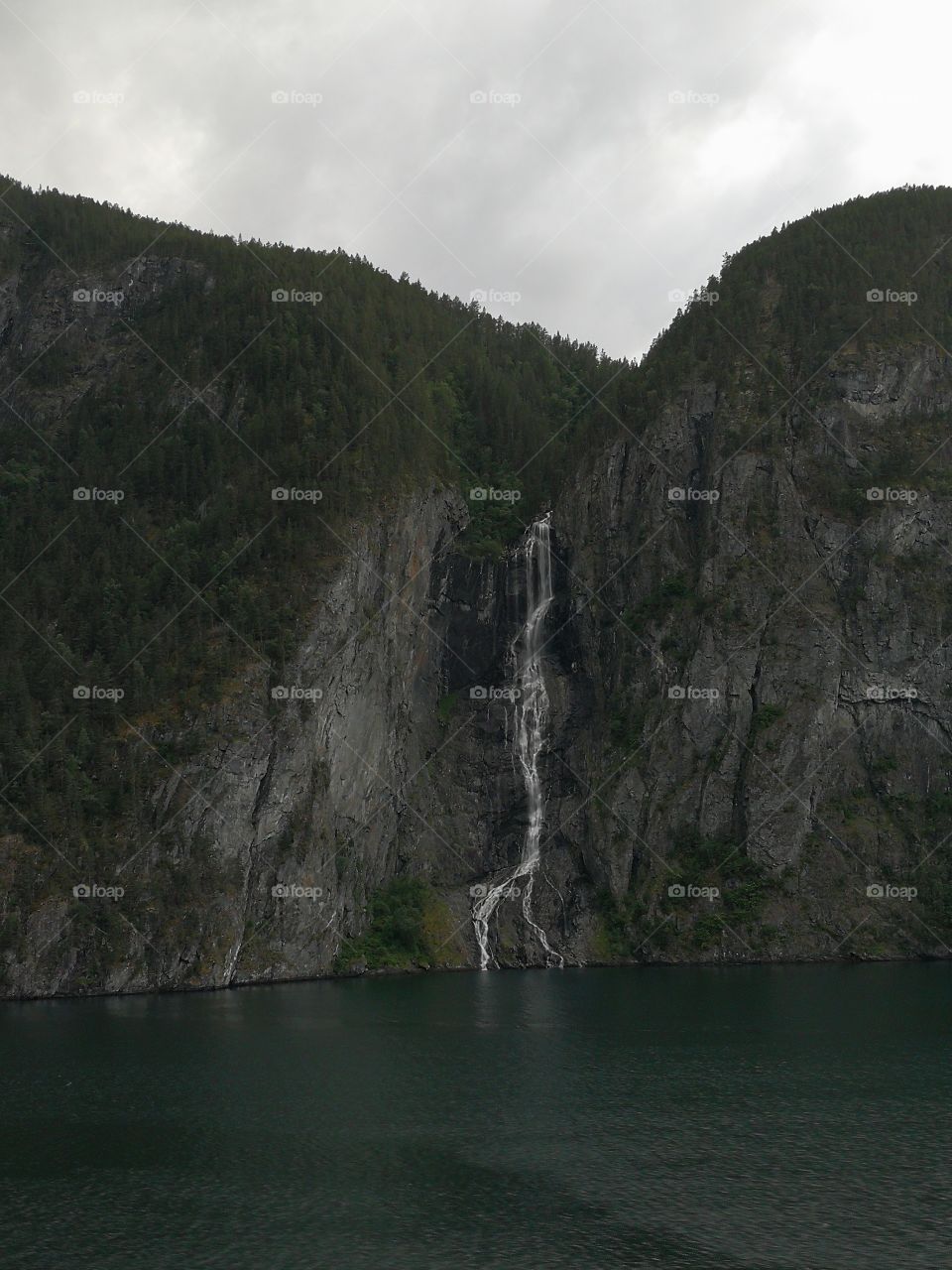 Norwegen Wasserfall