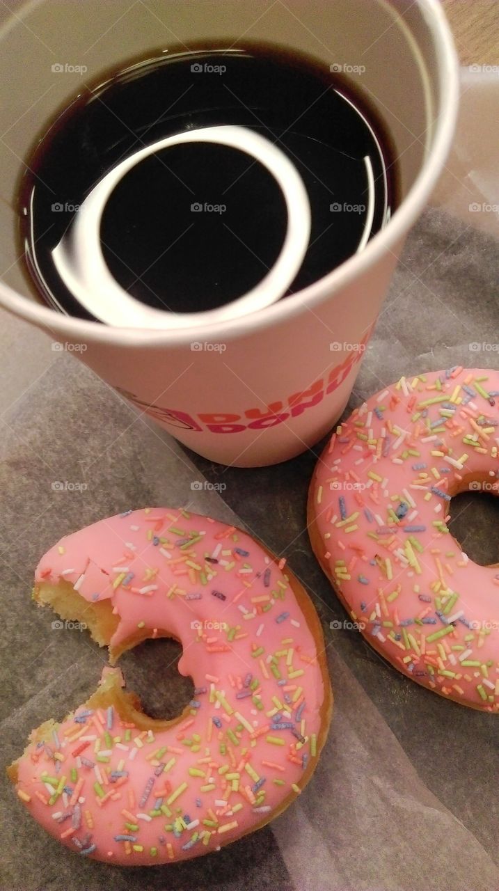 Dunkin' Donuts and coffee