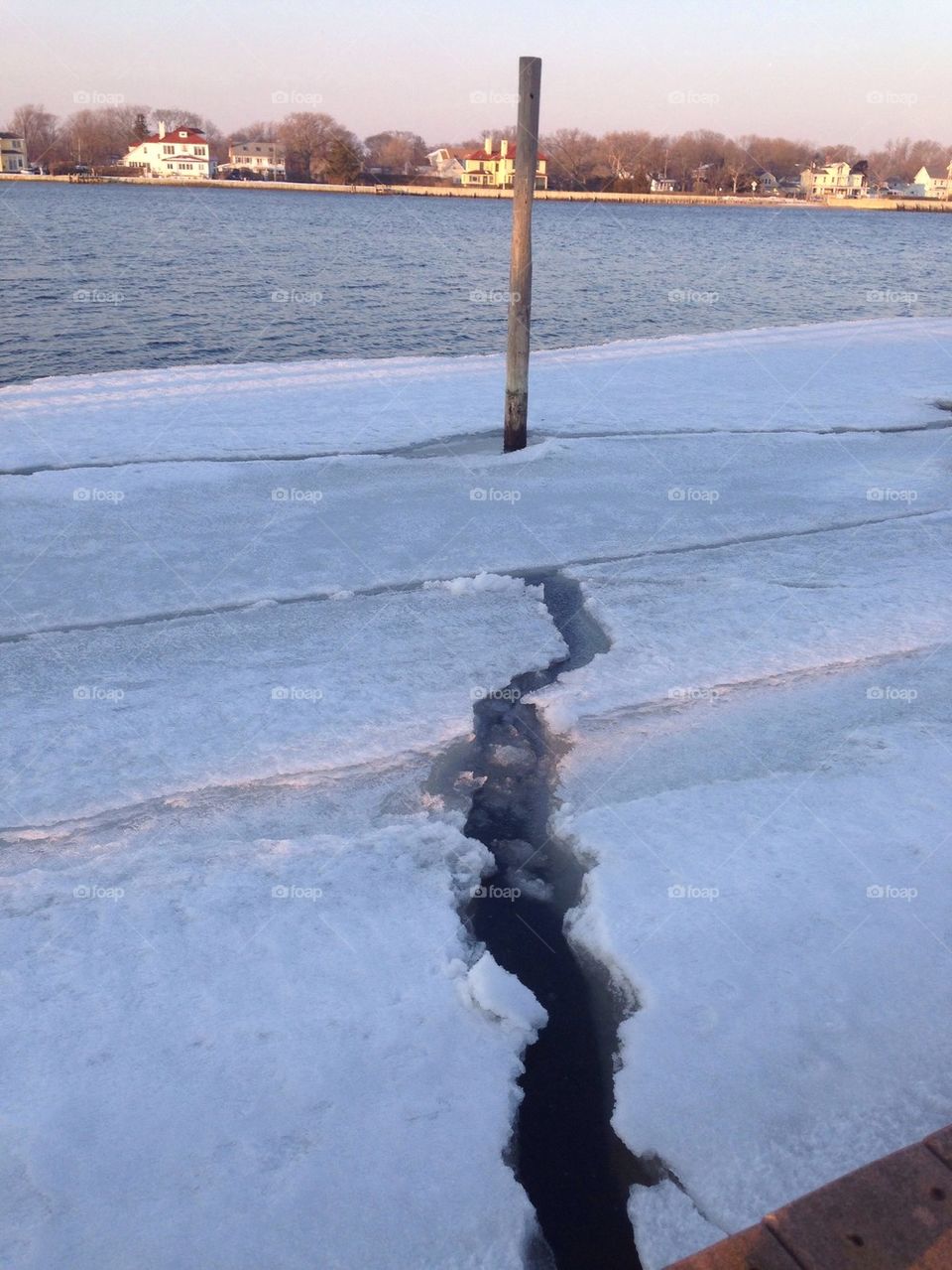 Frozen docks