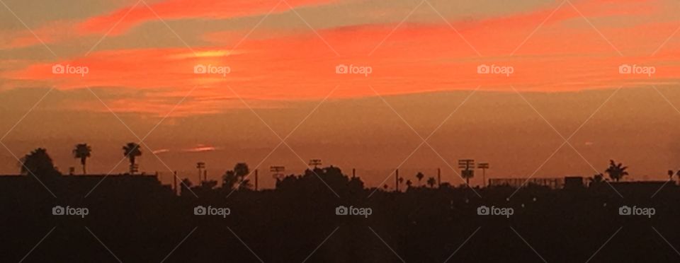 Summer Sunset Phoenix AZ