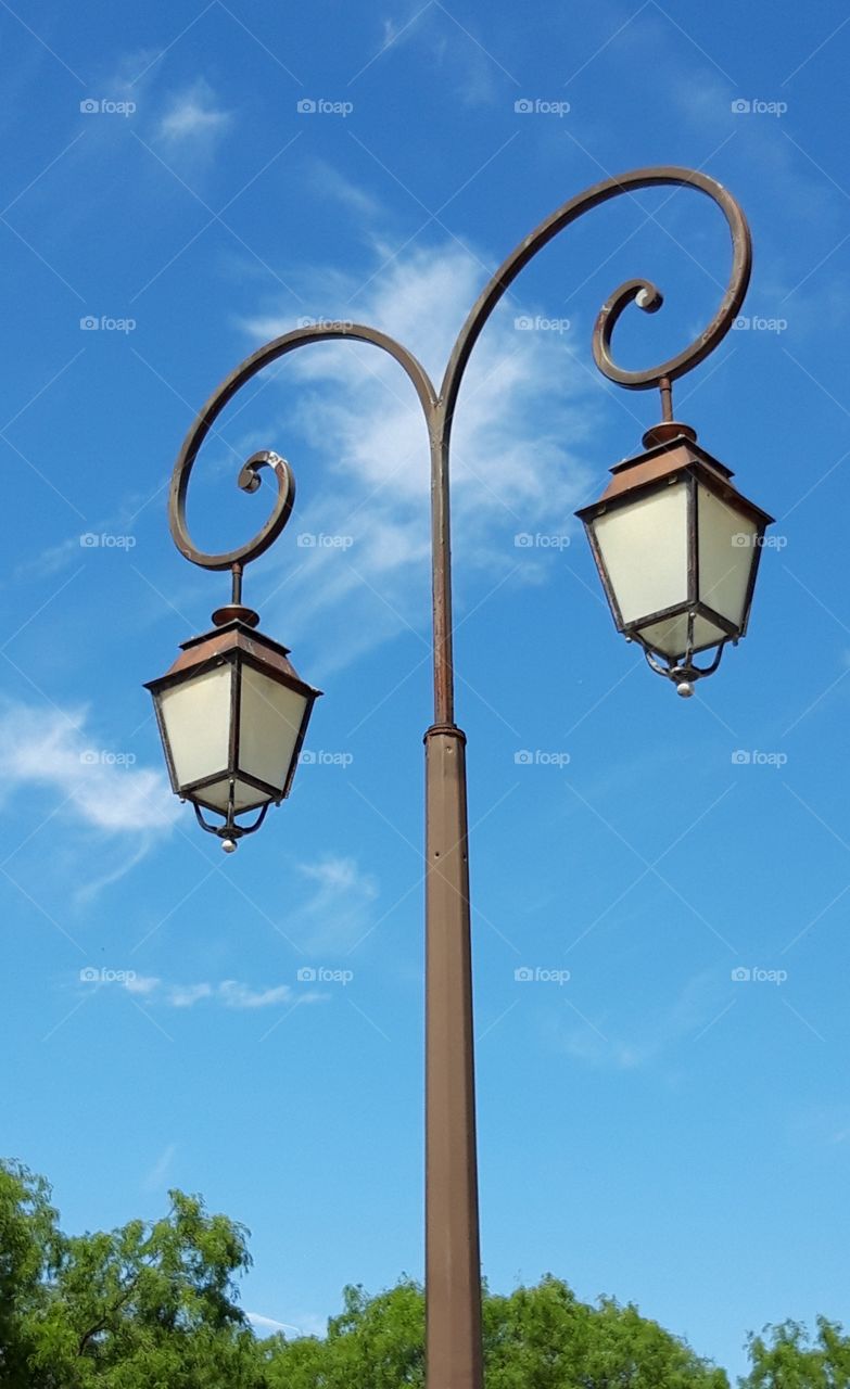 street light in Deauville