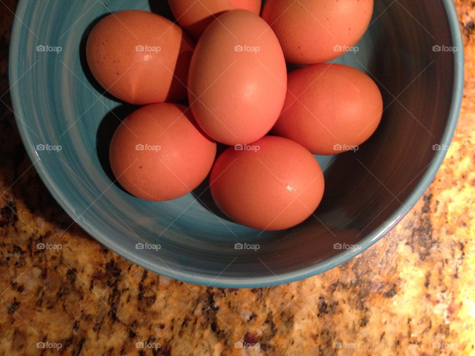 Brown eggs