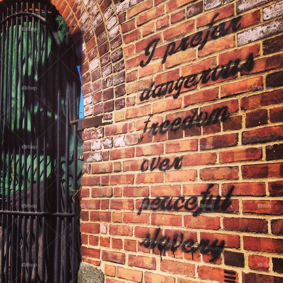 art quote freedom brooklyn by jtina823