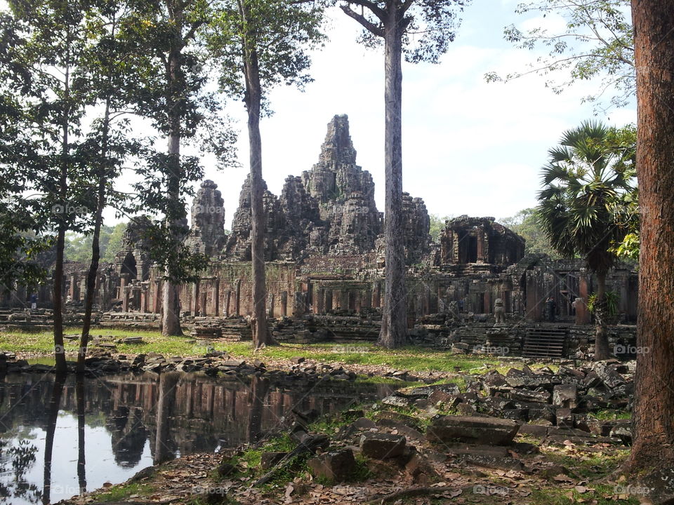 Temple in the Angkor Wat complex, Cambodia