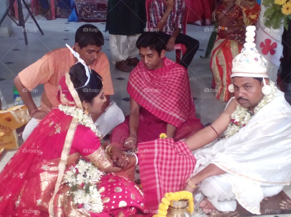 Traditional marriage  ceremony of India