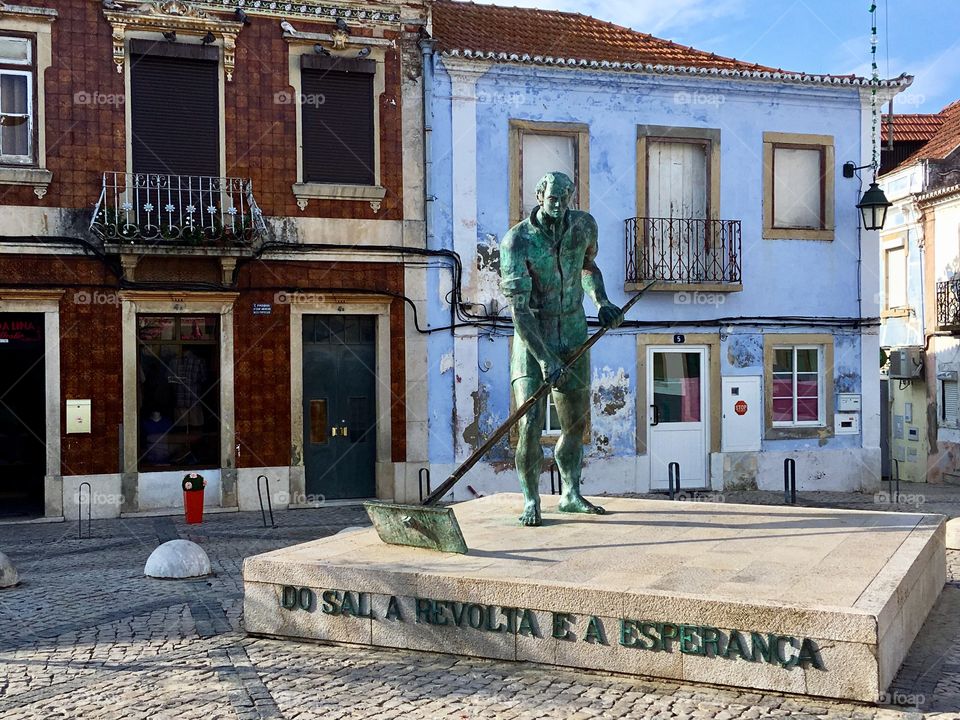 Statue of the Salt Marshes