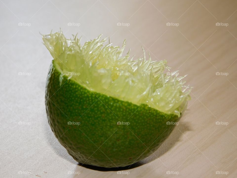 Lime pulp - Still life photography focuses on capturing objects which are inanimate 