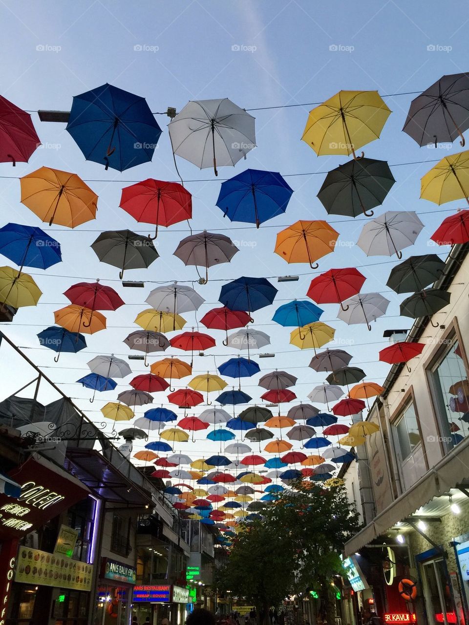 Umbrella street