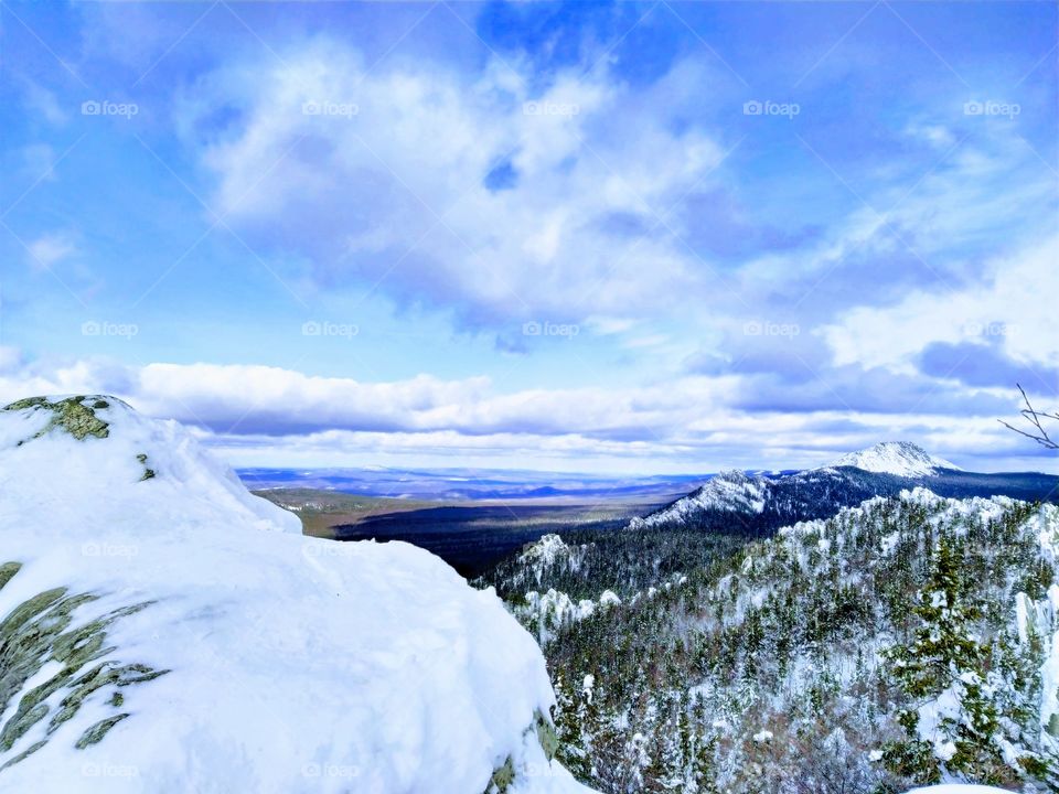 National park Taganay. South Ural.Russia