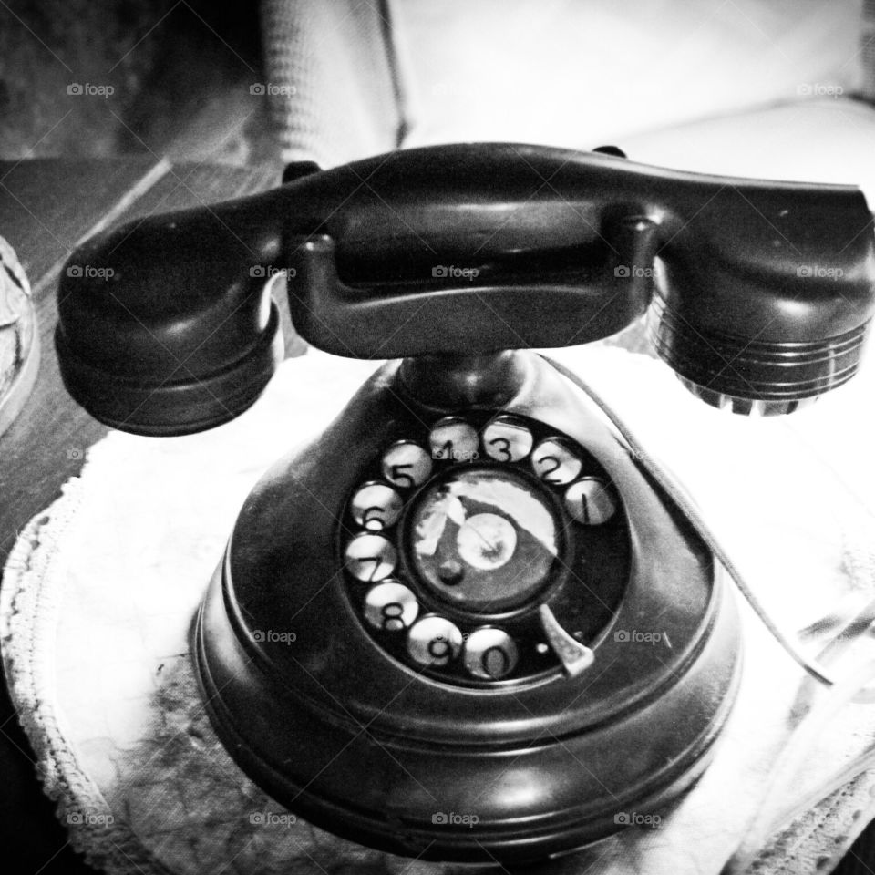 Old time telephone