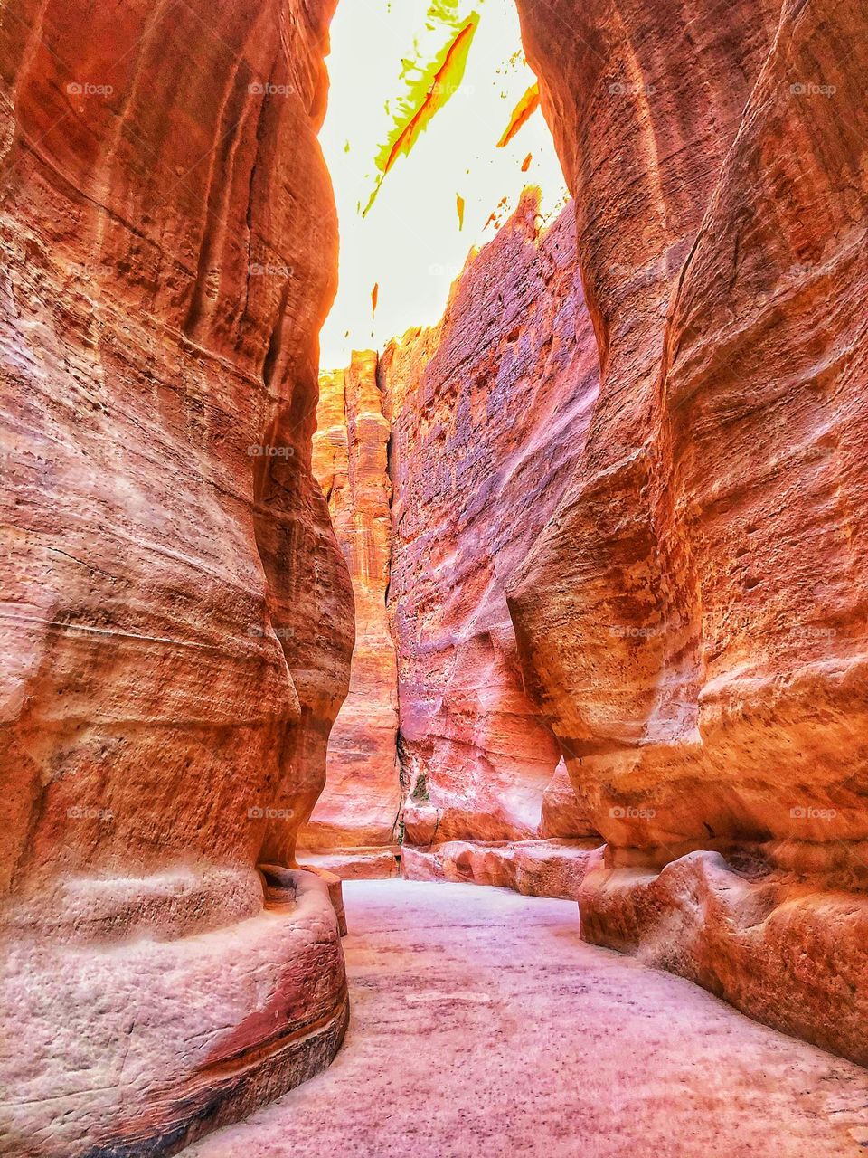 The Sig leading to Petra, Jordan.