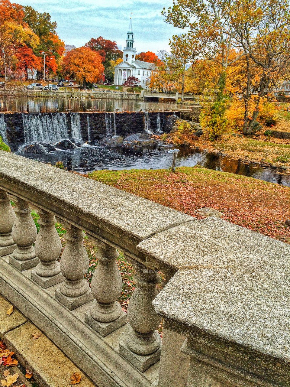 Milford, CT. Overcast Autumn 