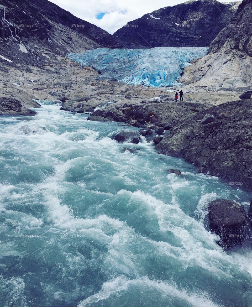 Nigardsbreen glacier 