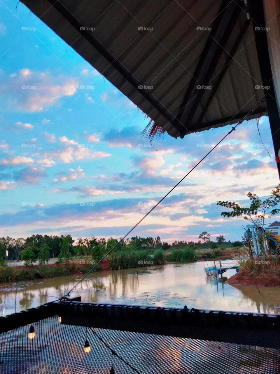 Restaurants in rural Thailand.