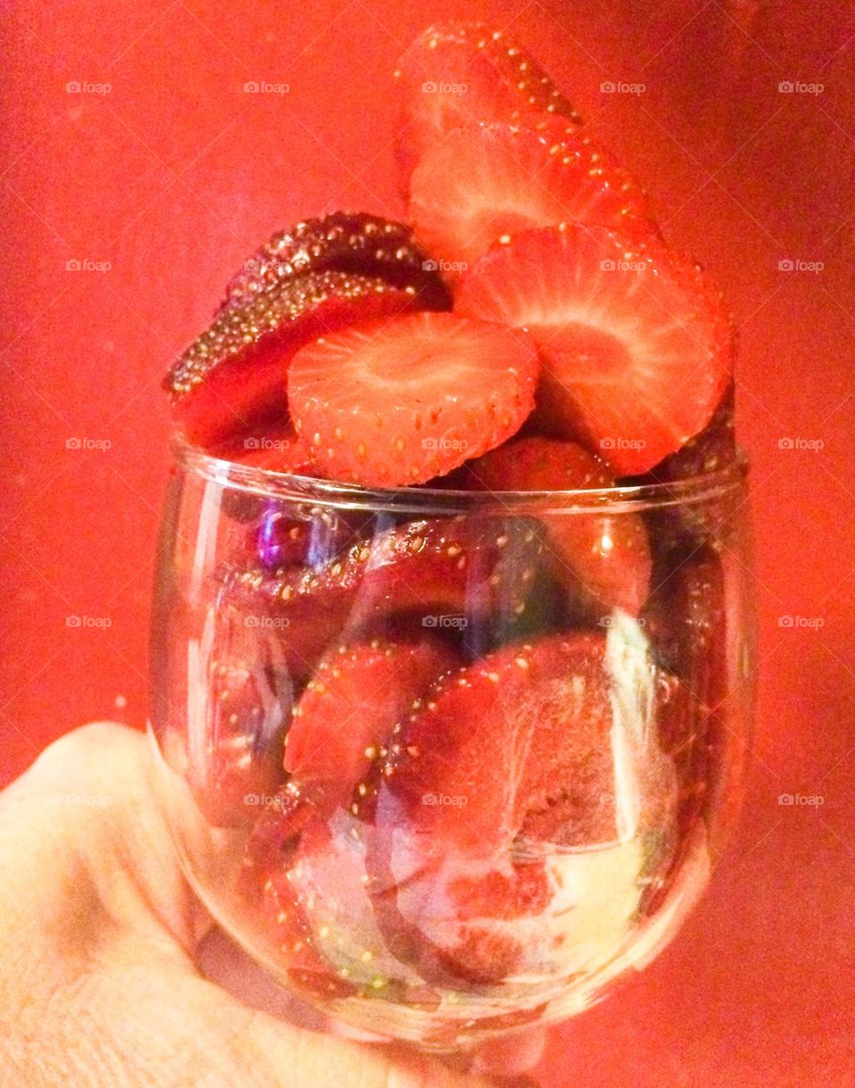 Strawberries and Wine