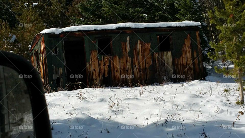 old abandoned building