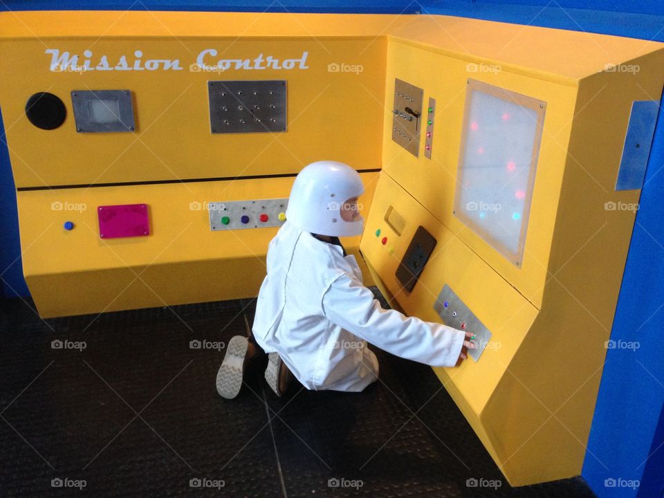 Mission control. Exhibit at Please Touch Museum for children, Philadelphia 