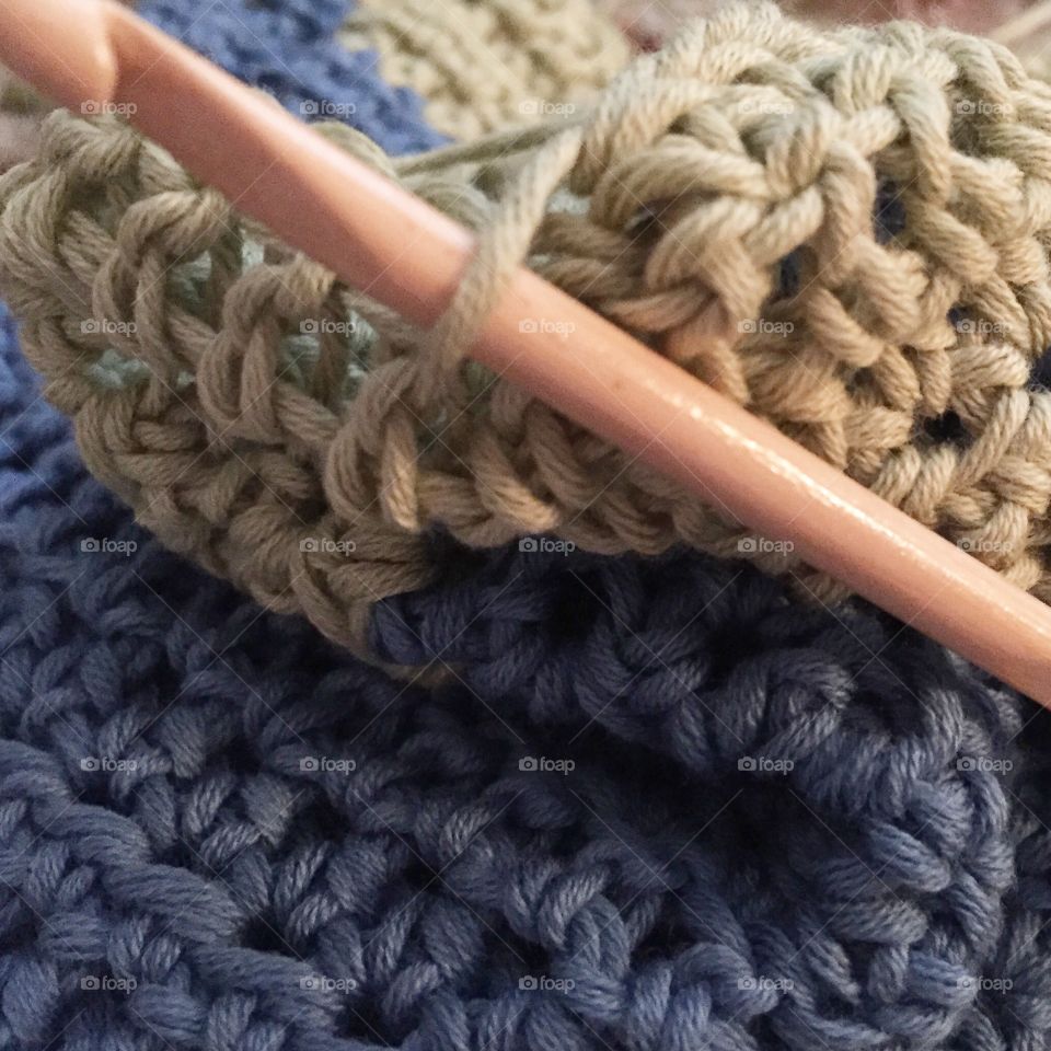 Crochet close-up