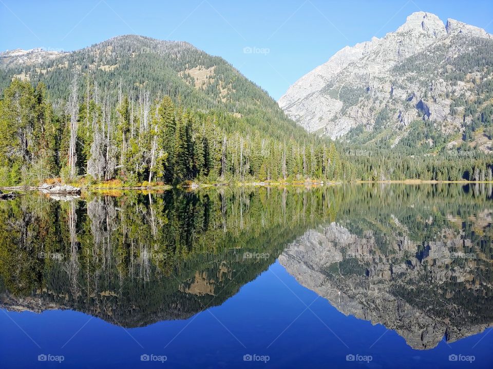 Reflections, Grand Tetons National Park