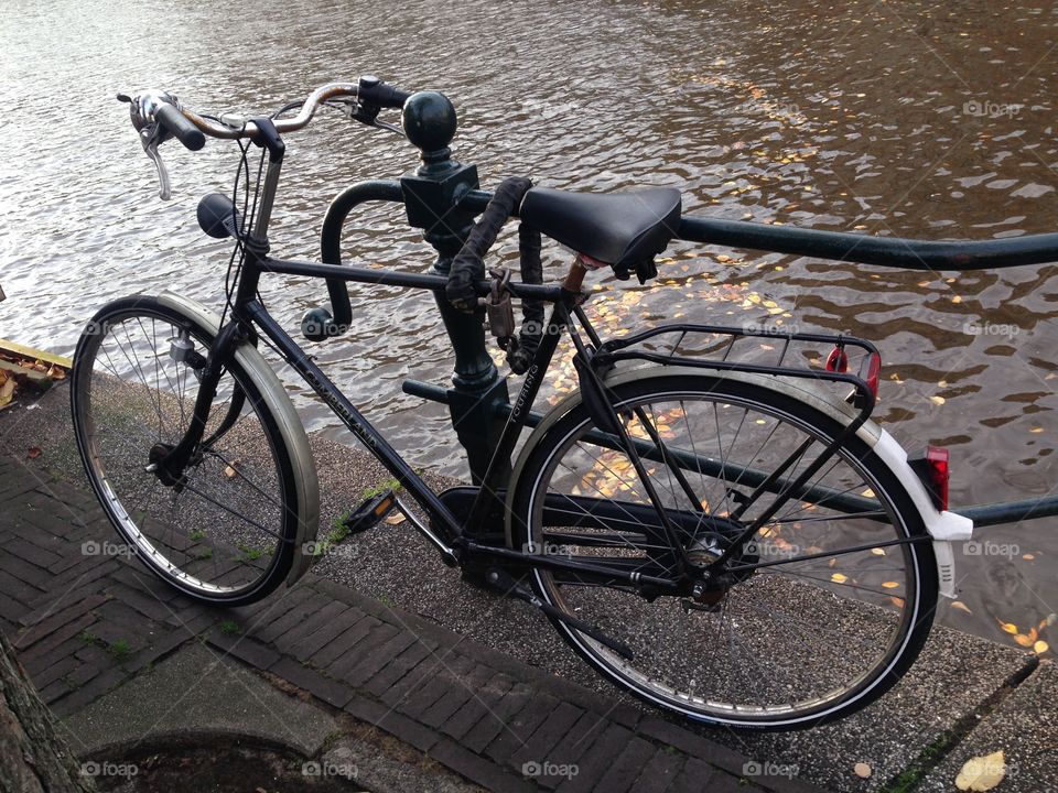 Cycling in Amsterdam 