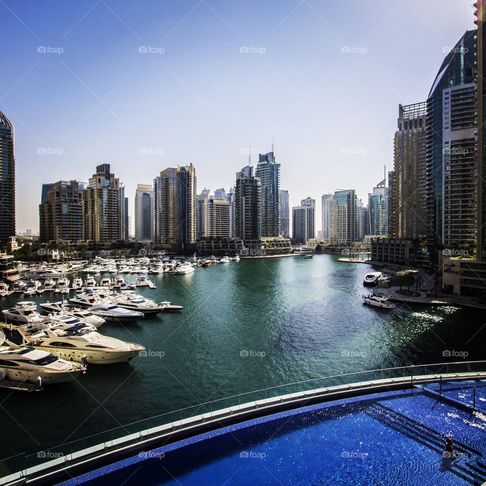View of city in Dubai, Marina