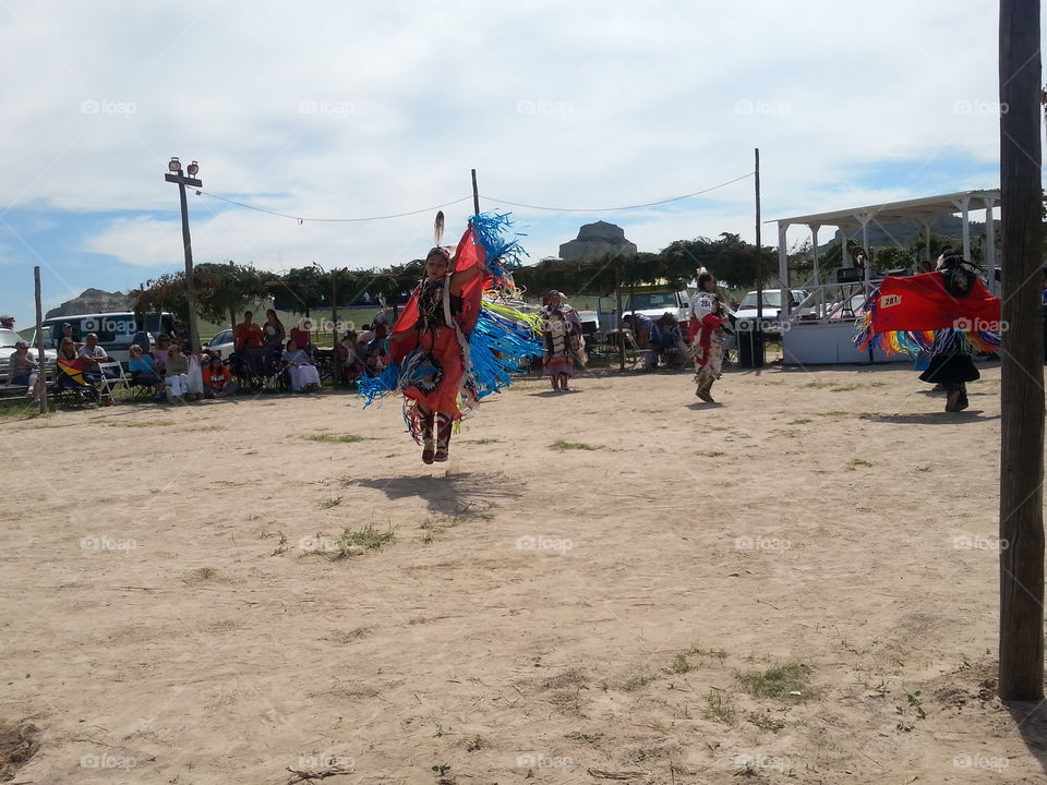 Terdition dance. Showing Indian dance