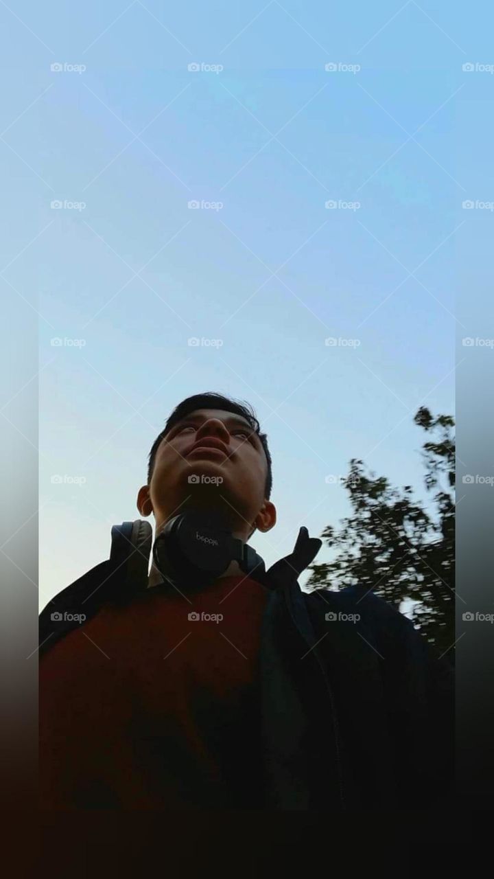 Walking in dark Jungle before sun set🌅