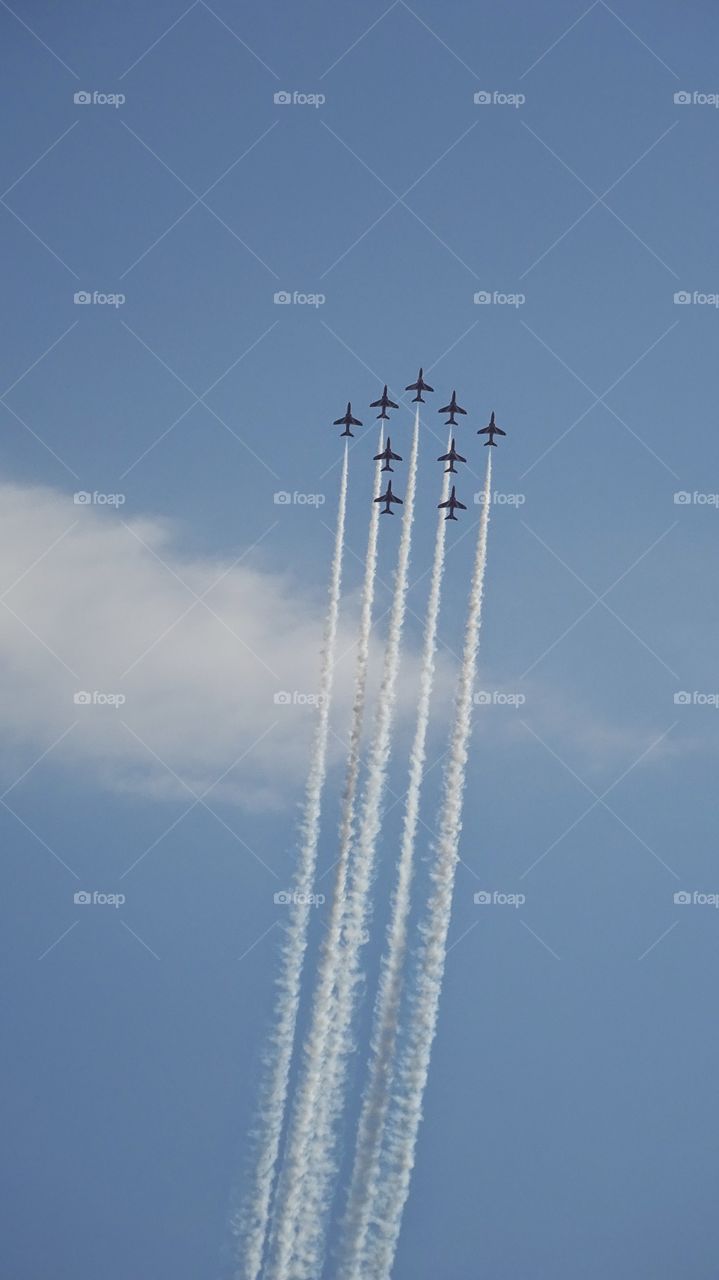Red arrows