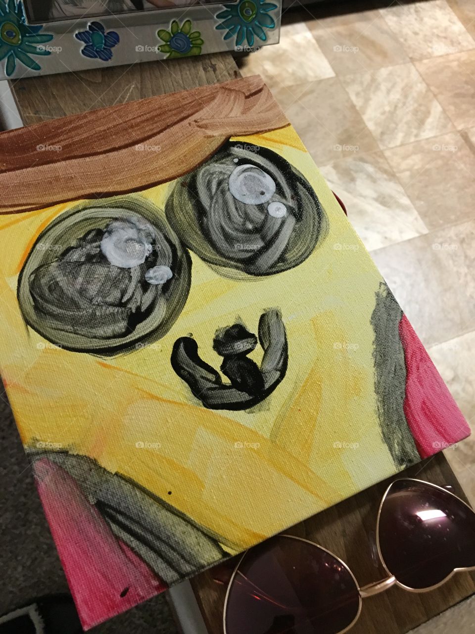 Detective  Pikachu my sons painting 
