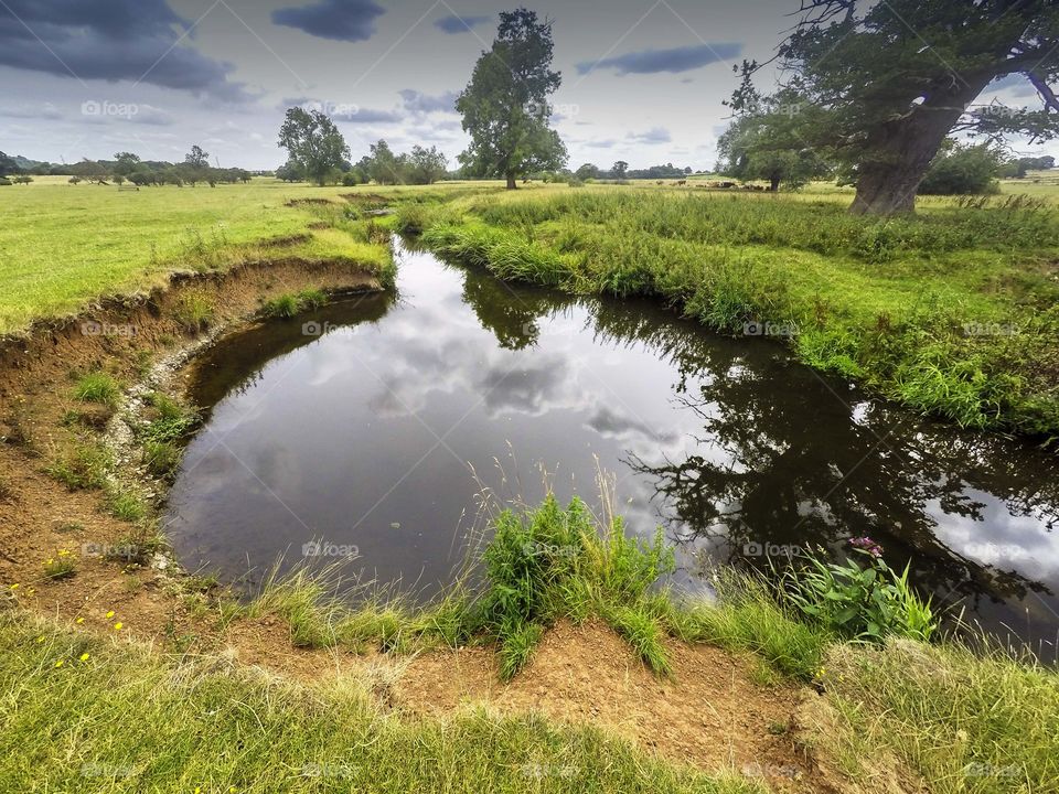 River. Countryside 