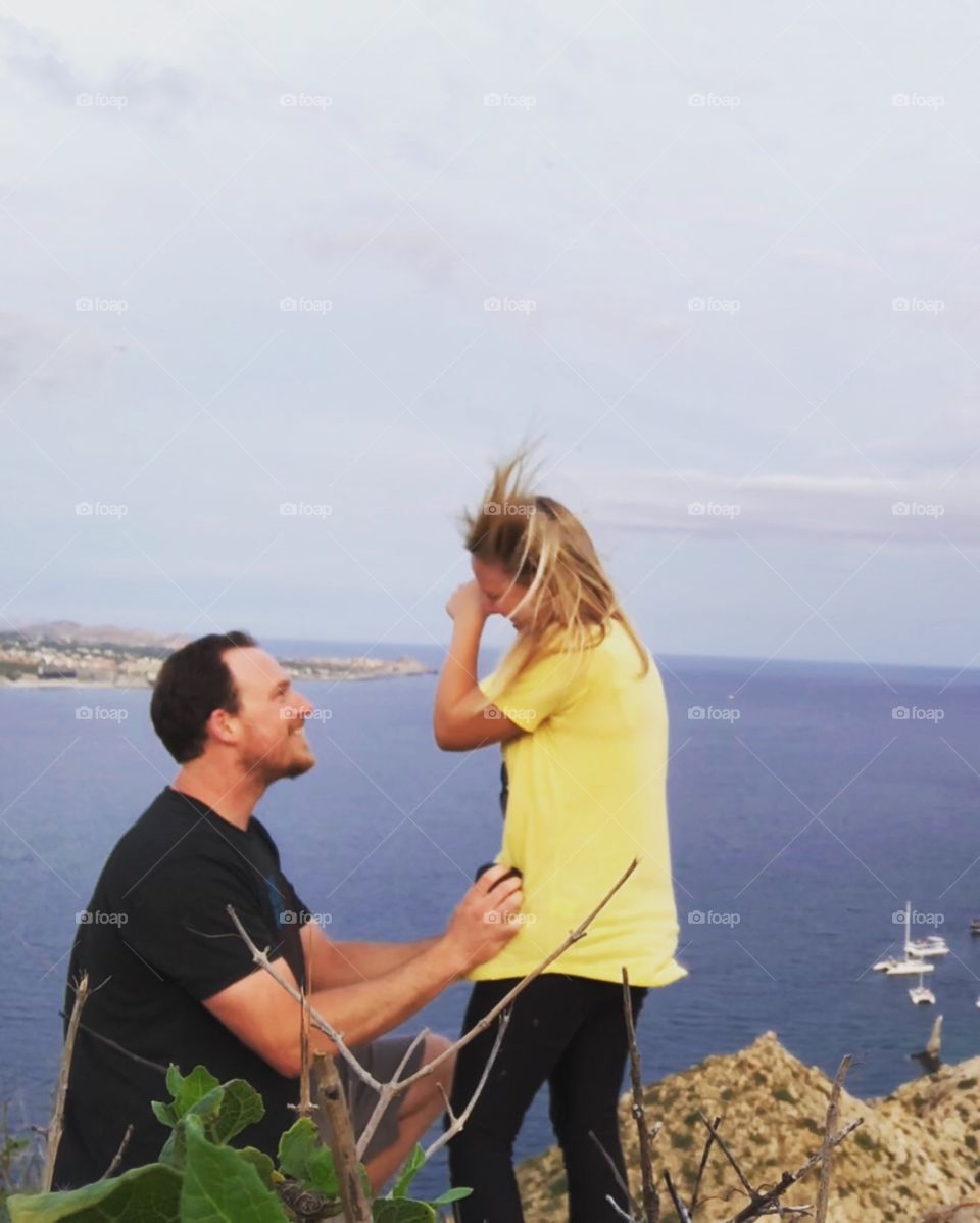 When your best friend asks you to marry him at the top of Mt Solmar