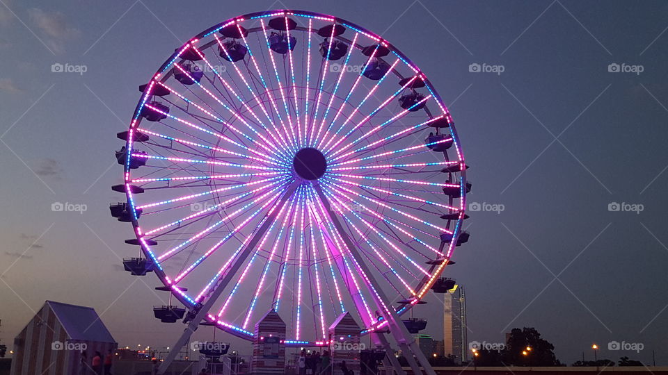 OKC Ferris Wheel At Wheeler Park