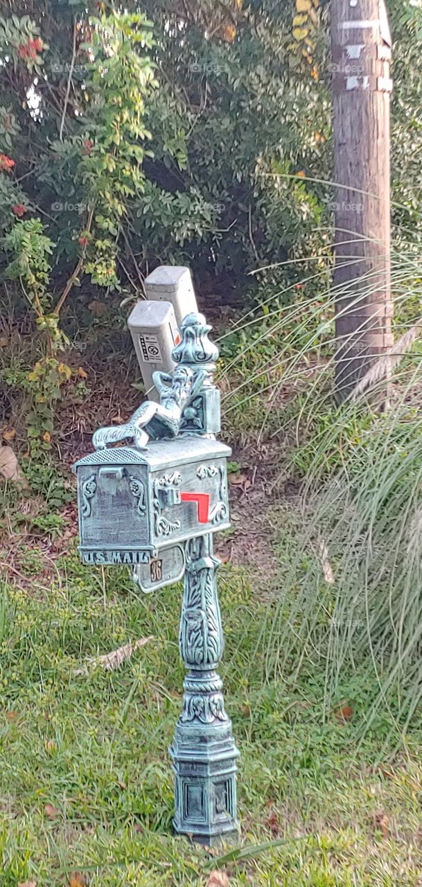 mermaid mailbox