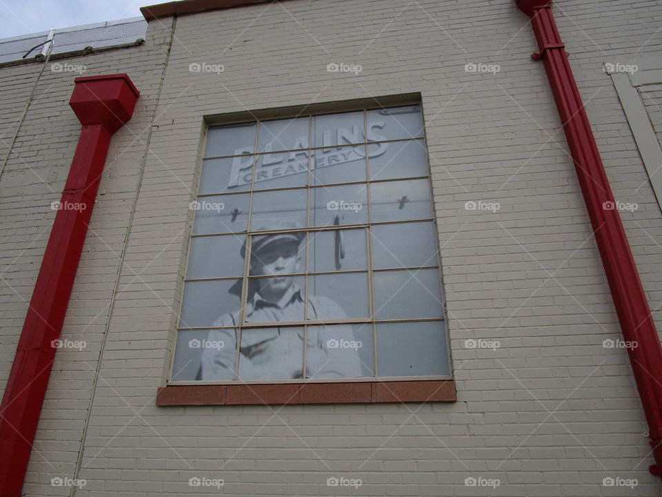 Plains dairy windows dressing 