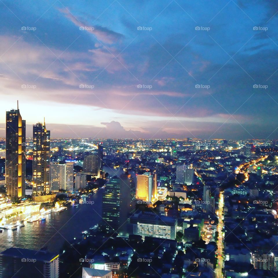 evening Bangkok