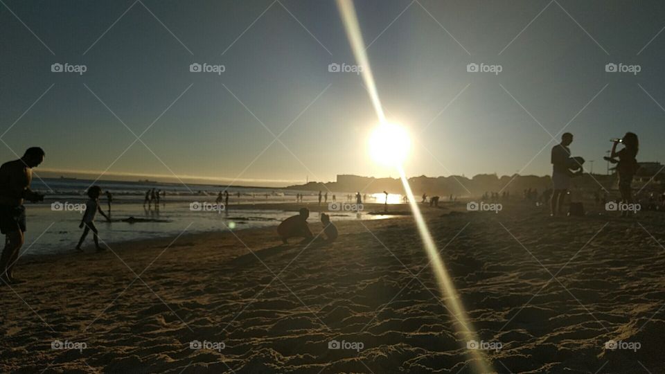 Beach, Water, Sunset, Sea, Ocean